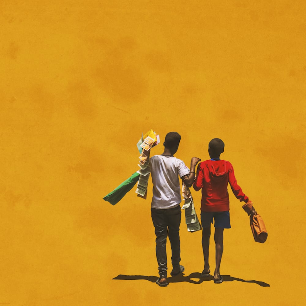 Girma Berta, Moving Shadows II, X, 2017, Digital archival print, 40 x 40 cm, The artist and Addis Fine Art- RS