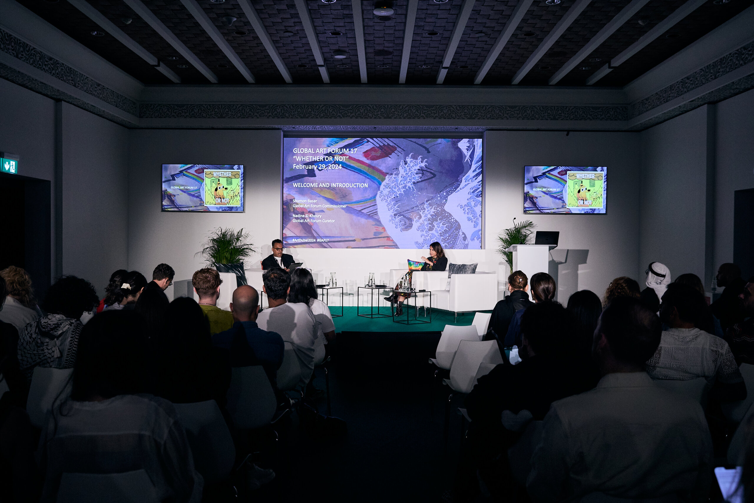 Global Art Forum. Whether or Not, 2024. Photo credit_ Spark Media (1)